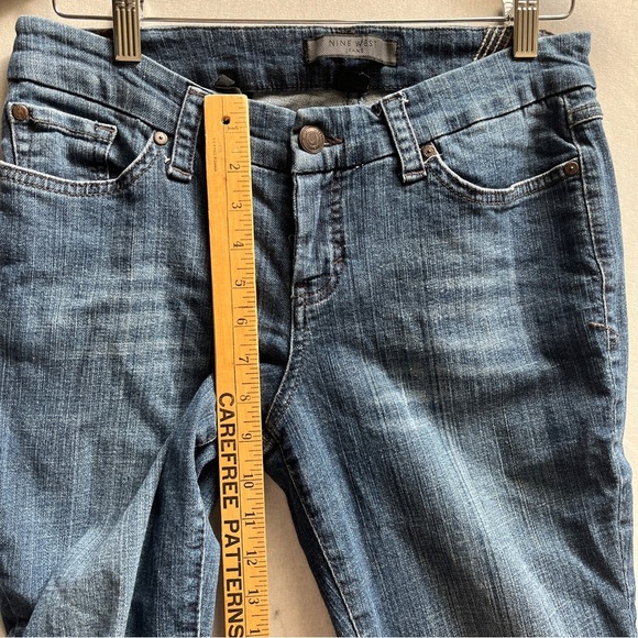 Nine West Hollywood bootcut Blue Women's Denim Jeans Sz 27 - Picture 10 of 13